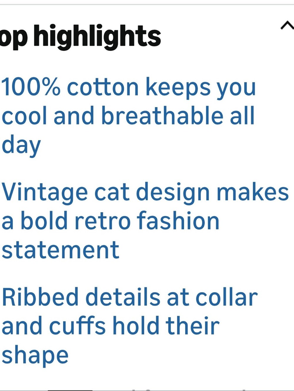 NWOT- Perfect Condition! New Item from OxKnit! Knit Cat Short-Sleeve T-Large - Picture 5 of 5
